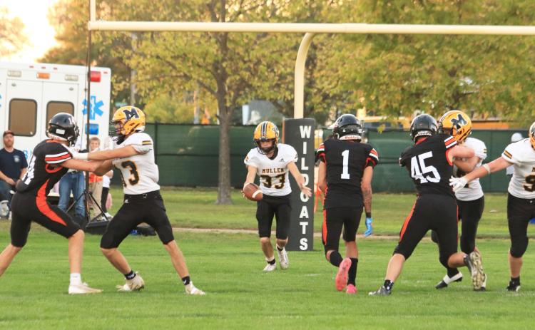 Cian Connealy gets ready to punt last Friday in Maxwell. Carolee Brown Photography