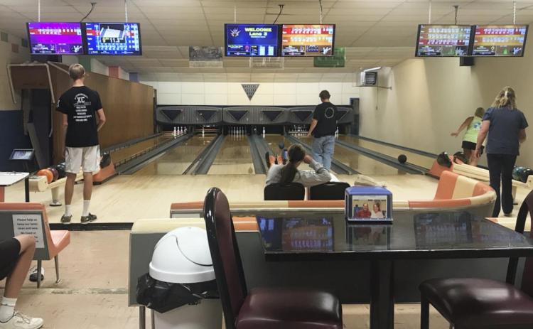 Go bowling and check out the new score machines!
