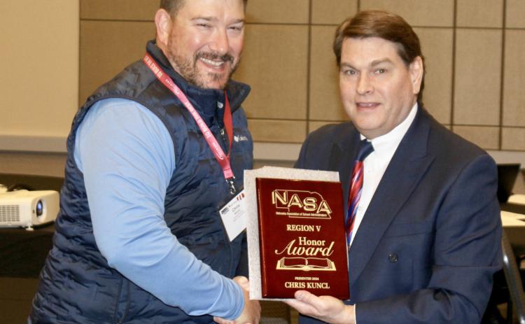 Chris Kuncl honored at conference
