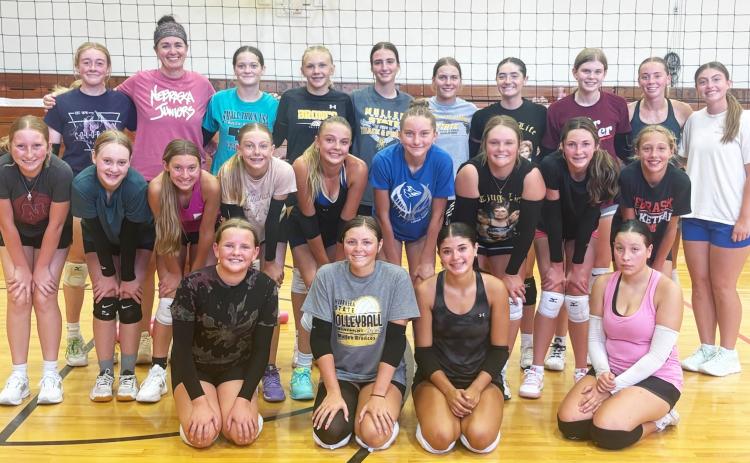 Chambers Traveling Volleyball Camp held in Mullen