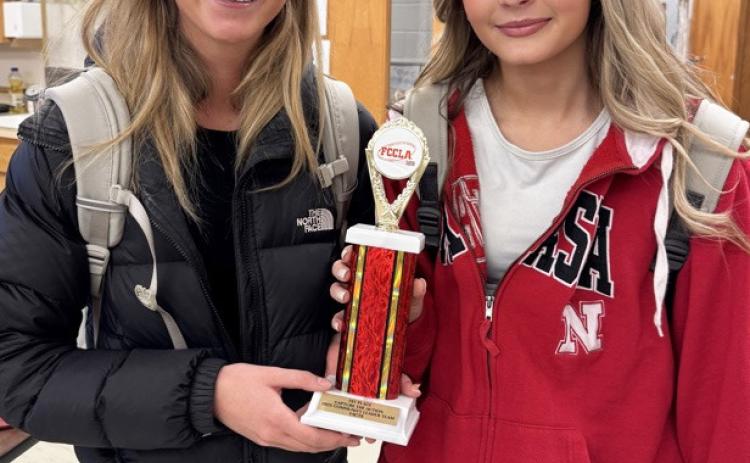 Peyton Paxton (left) and Maggie Haesler. Kelli Walz