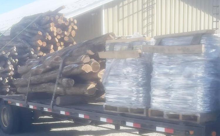 One trailer load of supplies that was donated to Morrill Fire relief. Dan Vest