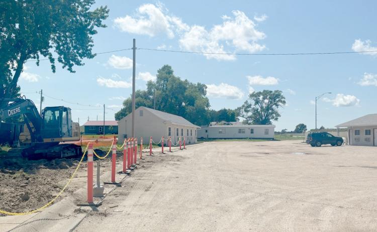 Eventually all of the old cabins on the south side of Sandhills Motel will be replaced with new units. Gerri Peterson