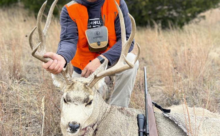 Matt Brown and his sons had a Deer Camp this year at the C-C Campground on the Dismal River. They tent camped, cooked over a fire and bagged this nice 5x5.