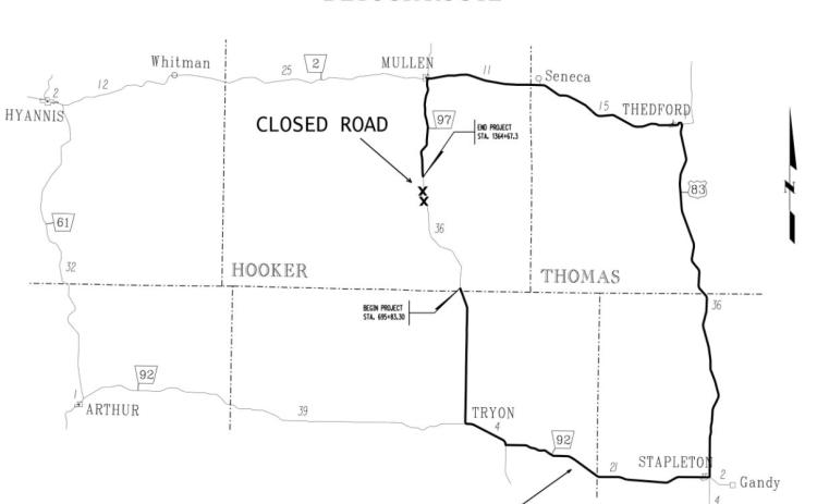 Hwy 97 to be closed beginning May 17strengths