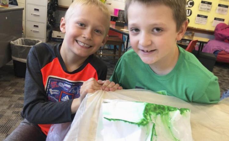 2nd graders learn how rivers work