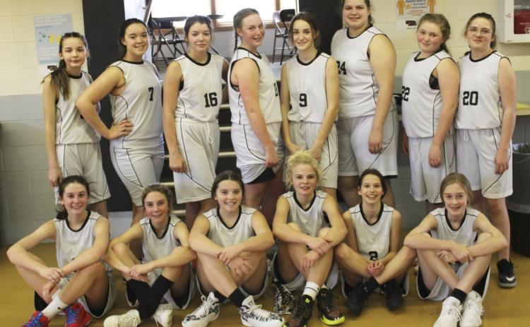 Mullen Junior High basketball teams wrap up season