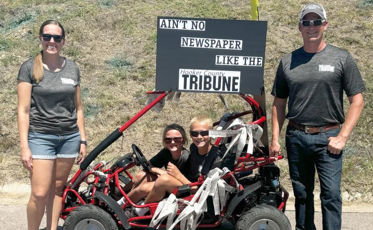 Gerri Peterson, her family, and the Hooker County Tribune are a cornerstone of Mullen. Remarkably, the paper has more subscribers than there are residents in the county. courtesy photo