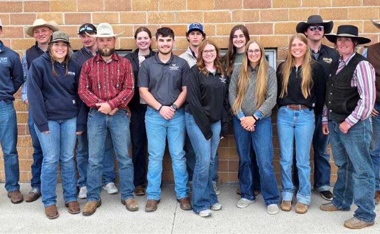 Back, l-r: Carson Batterton (Scott City, KS), Reed McFadden (Purdum, NE), Nate Kaup (West Point, NE), Liz Bohlken (Wymore, NE), Koen Helmuth (Watford City, ND), Kelsey Howard (O’Neill, NE), Tanner Ward (Fort Stockton, TX) Lane Painter (Norman, OK). Front: Emaleigh Towner (DeSoto, KS), Justin Beck (Pampa, TX), Nick Maynard (Mendon, IL), Beth Lamp (Goose Lake, IA), Adrianna Underwood (Bemidji, MN), Hannah Stephenson (Meridian, MS), Brigid Cronk (Wolf Creek, MT). courtesy photo