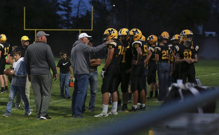 Football team dominates Hyannis, 50-14