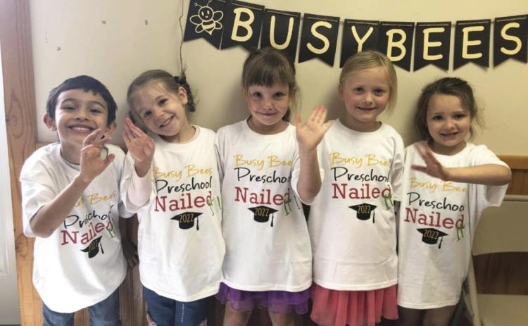 Busy Bees Preschool graduation