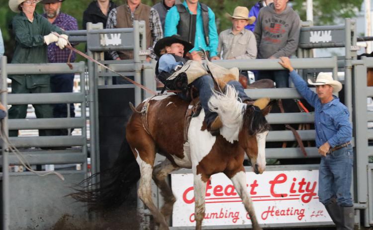 Cooper Walker competing at the state finals in Valentine. Sandall Photography