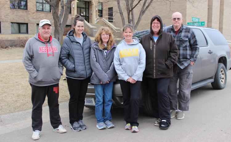 L-r: Dick Simonson, Laurie Monette, Tammy Dancer, Tammy Simonson, LaWanda Rundback, Ted Bonesteel. Not pictured: Darlene Osborn.