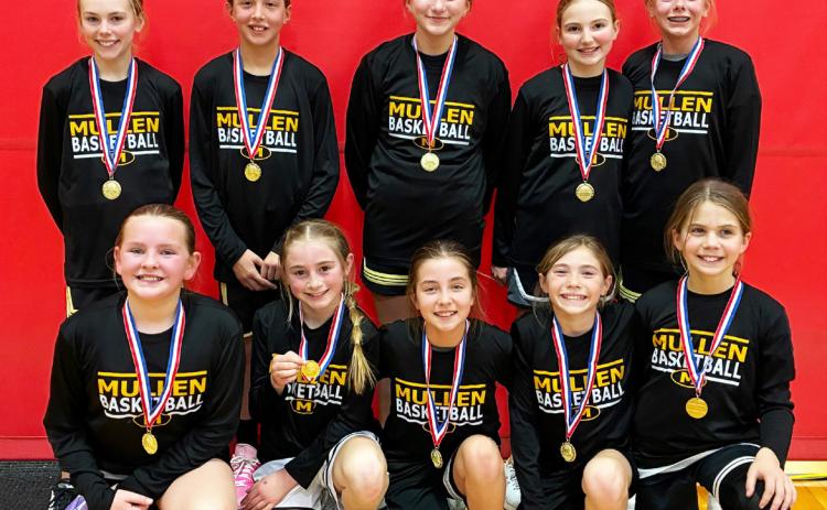 Youth basketball tournament champions