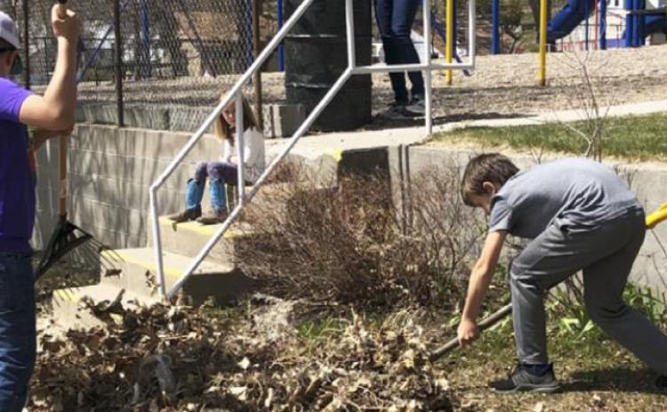 Earth Day clean up