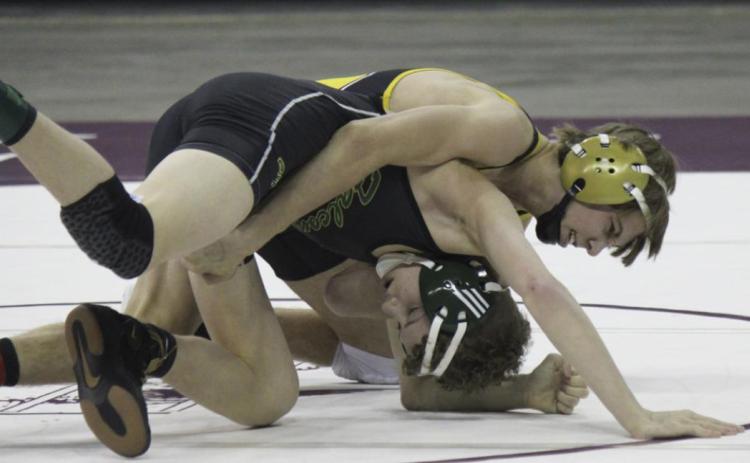 Kris Forsen Eli Paxton placed 5th in D113 at State Wrestling.